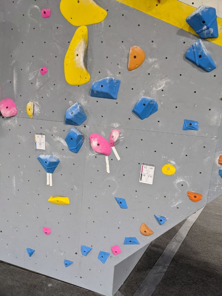 Blue VB Pebble Climbing Pebble Climbing