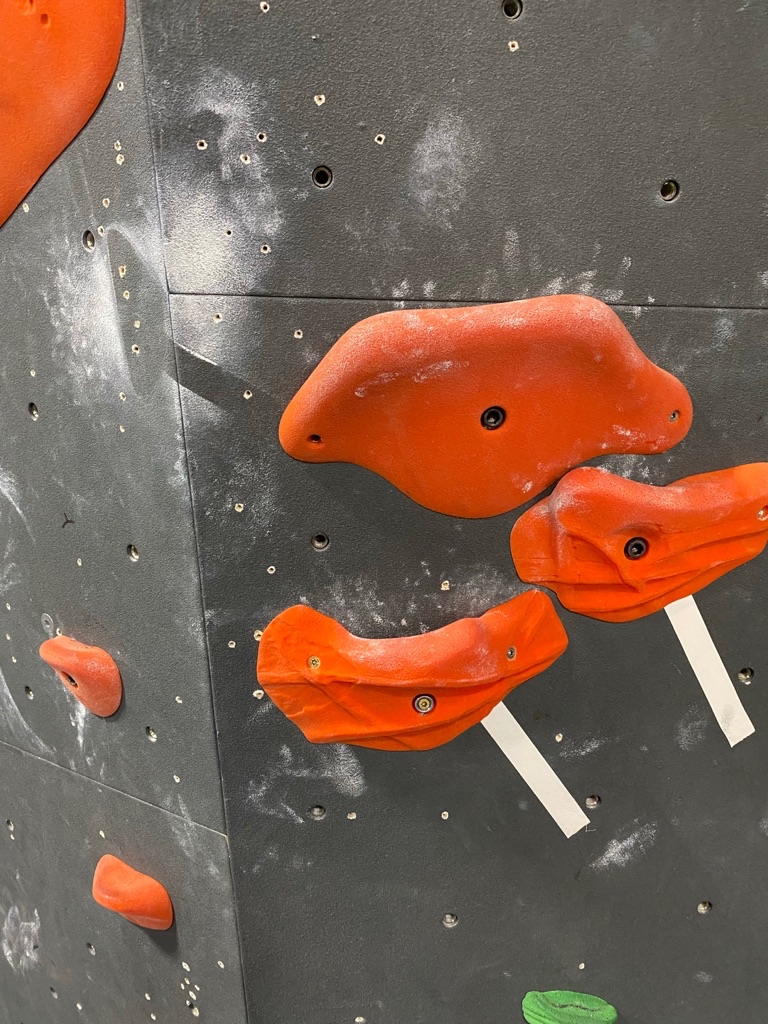 Orange VB Pebble Climbing Pebble Climbing